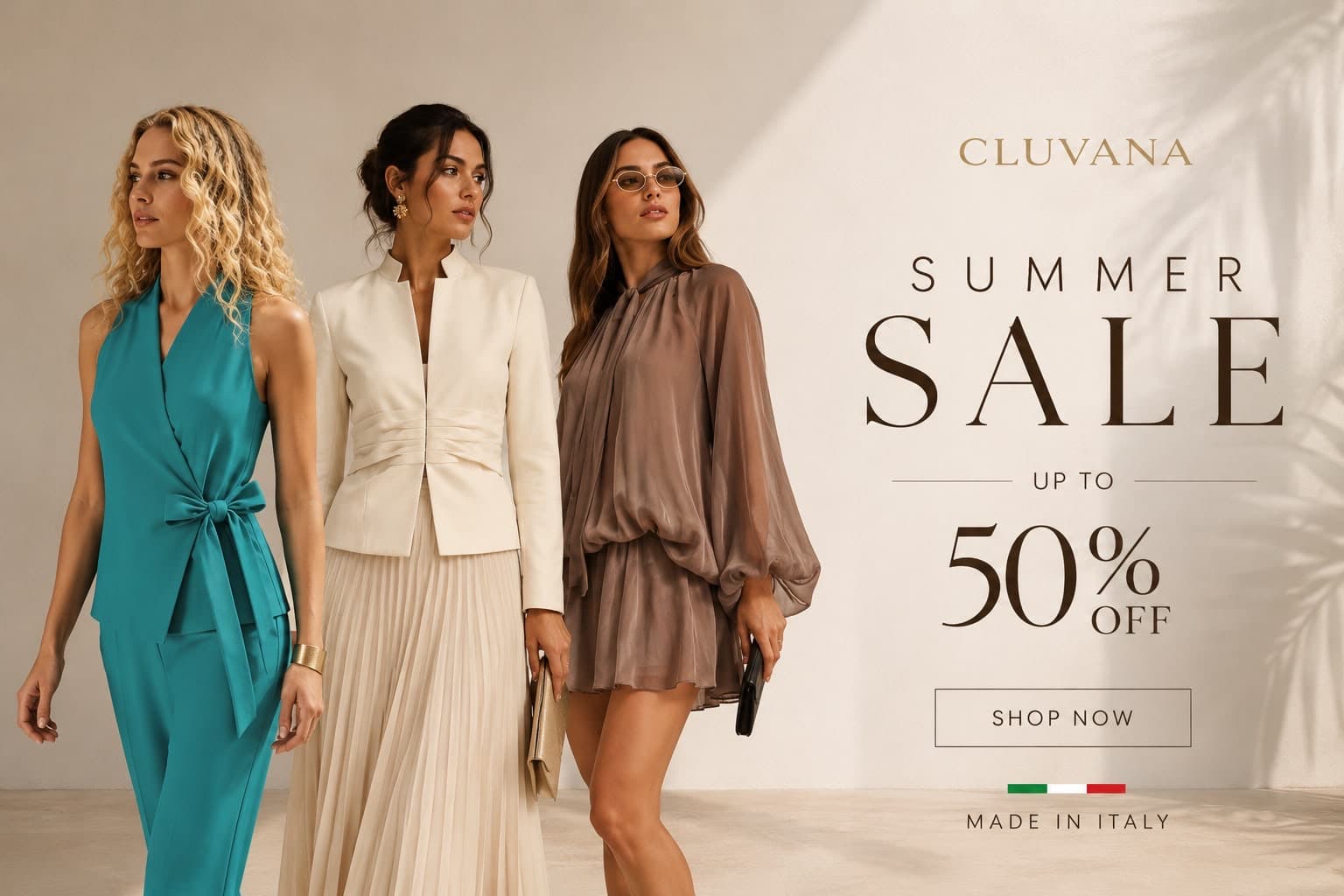 CLUVANA — מבצע קיץ, עד 50% הנחה